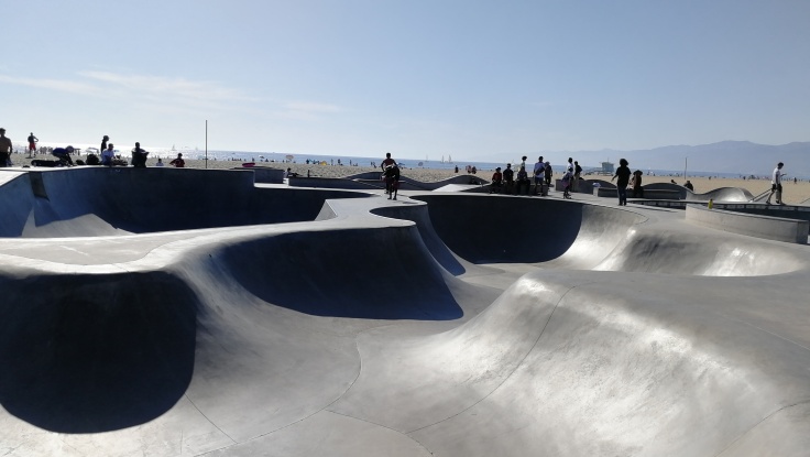 L'arena di Skate a Venice Beach